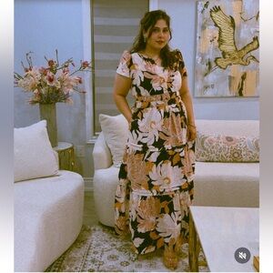 Cynthia Rowley NWT Floral Maxi Dress size XS.